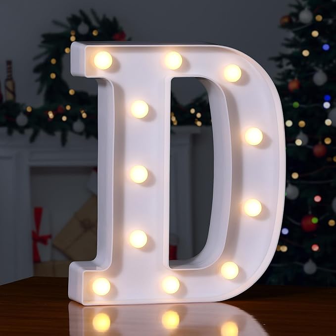 Foaky LED Letter Lights Sign Marquee Light Up Letters Sign by Foaky