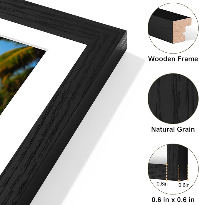 Vittanly 14x20 Collage Picture Frame, Displays 9Pcs 4x6 Pictures - Image 9