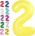 Number Balloon 2 Yellow Macaron by Upgesy
