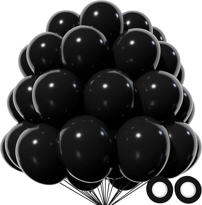 KAWKALSH Black Balloon 12 Inch by %E7%AB%8B%E5%8D%B3%E8%B4%AD%E4%B9%B0