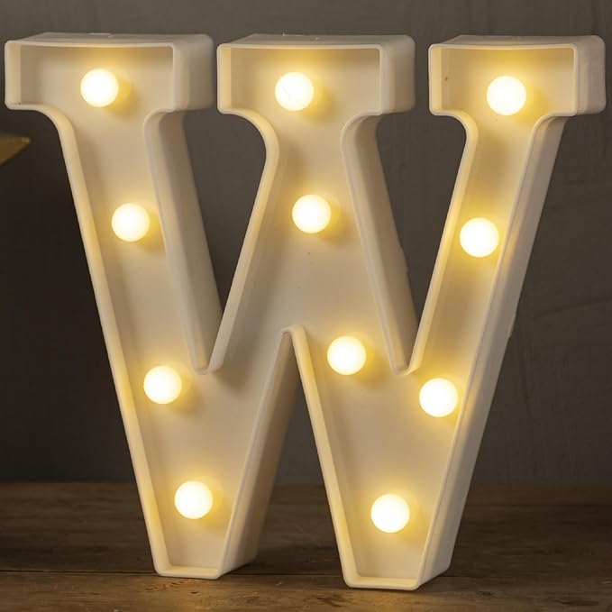 HXWEIYE Light Up Letters LED Marquee Signs by LightUpYourHomewHXWEIYE