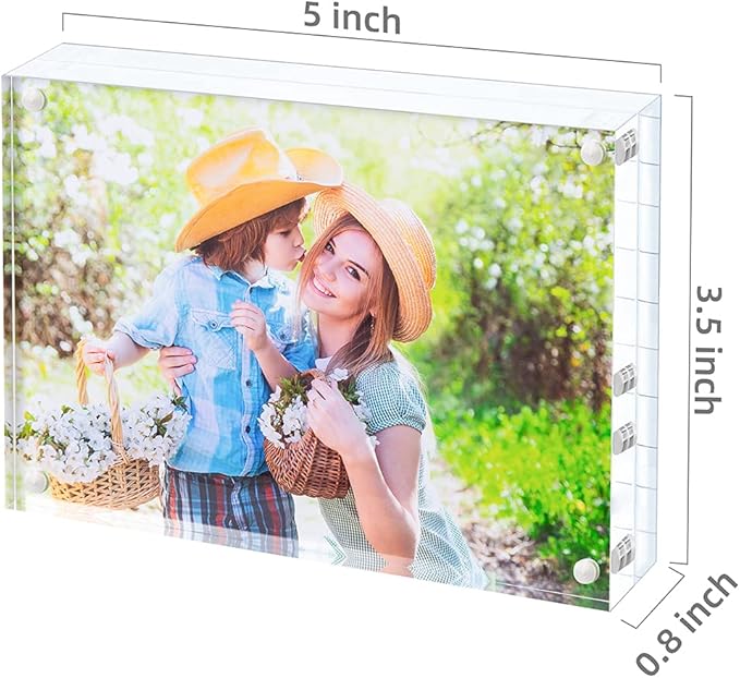 KIURENGT Bloberey Acrylic Picture Frame - Image 2
