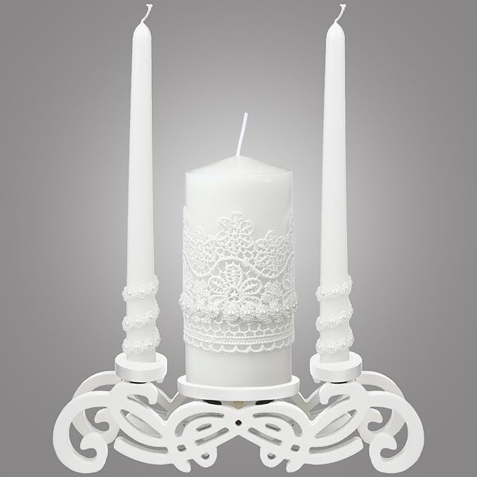 Irenare Unity Candles with Holder by Irenare