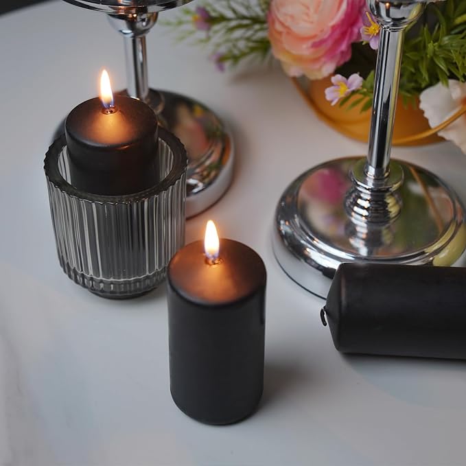 Set of 20 | 2X 4 inch Tall Pillar Candles, Soy Wax. Perfect - Image 6