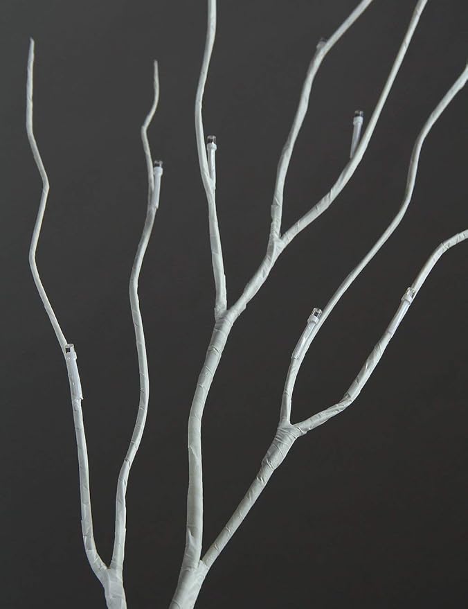 LIGHTSHARE 6 Feet 72L LED Birch Tree Lights, Warm White, - Image 8