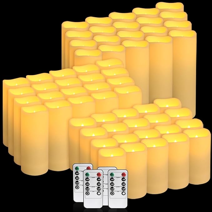 48-Pack LED Flameless Candles - Image 4