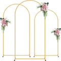 Metal Arch Backdrop Stand Set of 3, Easy Assemble Balloon Arch Stand Kit by Unknown