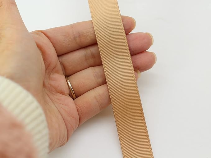 Jesep One Roll 100 Yards 3/4" Soild Grosgrain Ribbon Boutique Gift Wrapping - Image 3