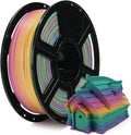 FLASHFORGE Rapid PLA Gradient Filament 1.75mm Rainbow Candy, Transform Colors by FLASHFORGE