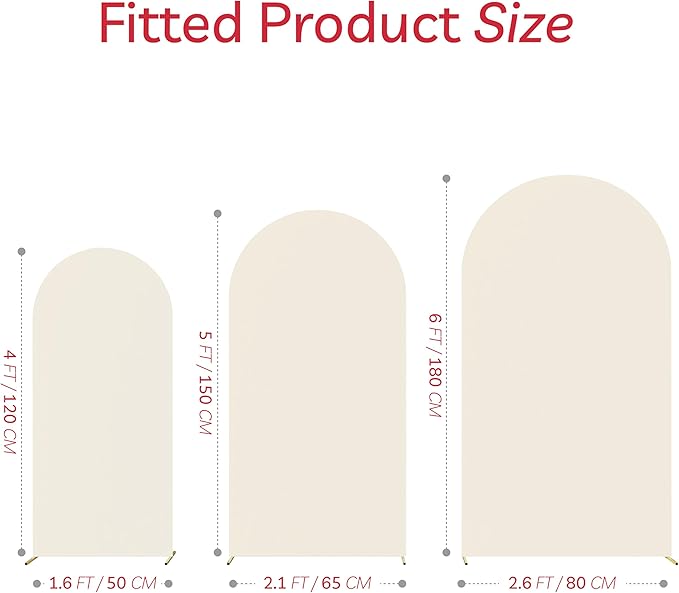 Spandex Anti Wrinkle Arch Backdrop Cover - Image 6