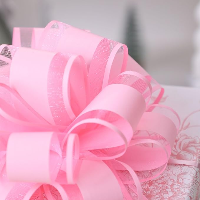 6Pcs 6inch Pull Bow Gift Wrapping, Pull Bow - Image 4