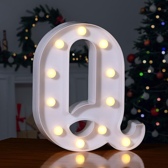 Foaky LED Letter Lights Sign Marquee Light Up Letters Sign by Foaky