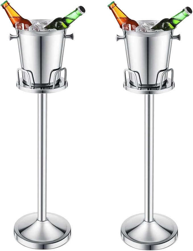 Lallisa 2 Pieces Wine Ice Bucket by Lallisa