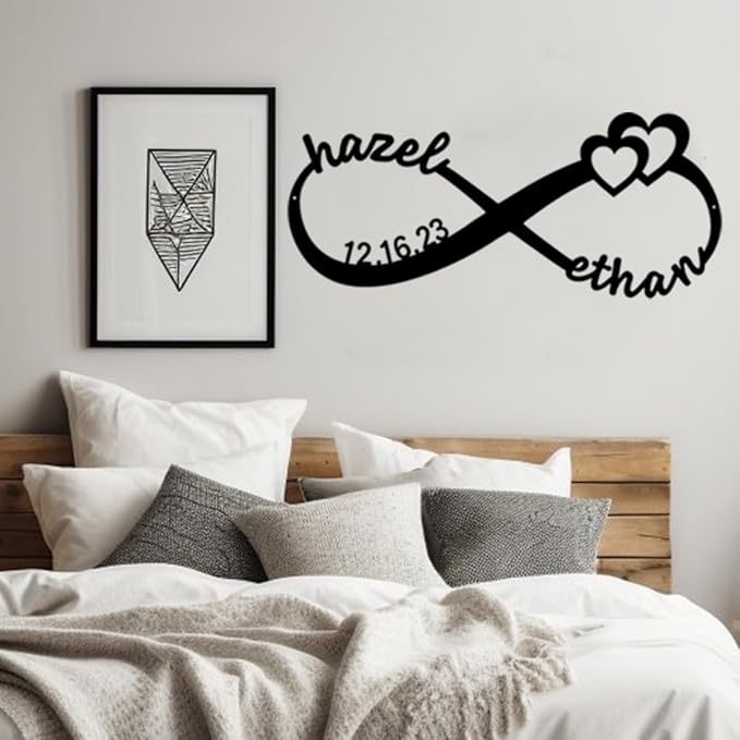 NAZENTI Personalized Metal Sign Infinity Gift - Image 5
