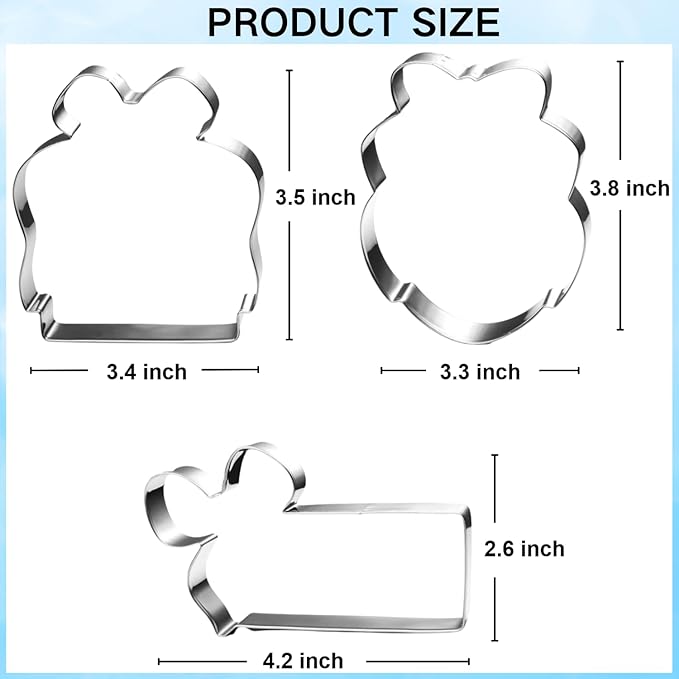 Large Plaque Cookie Cutter Set - Image 6