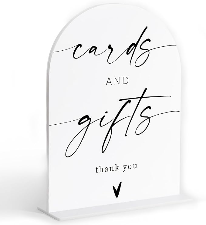 Cards and Gifts Sign, Wedding Favors by Sxurt