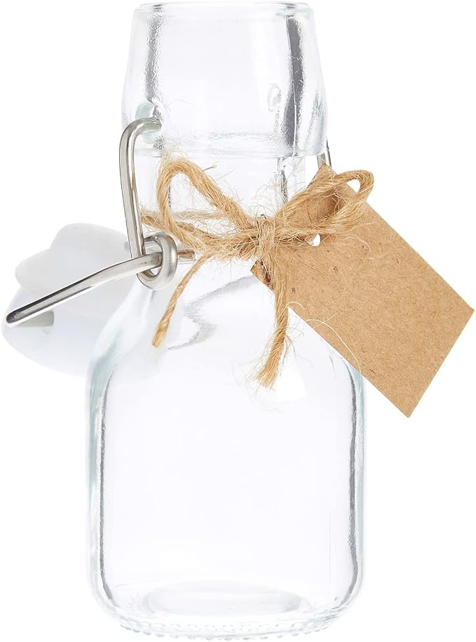 BLUE PANDA Mini Glass Bottles Swing Top - Image 9
