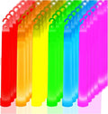 novelinks 100 Pcs 6'' Premium Glow Sticks Bulk by novelinks