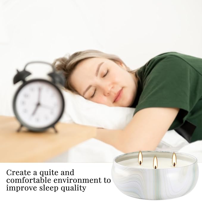 30-Hour Citronella Candle Set – 4 x 12oz Soy Wax Candles - Image 6