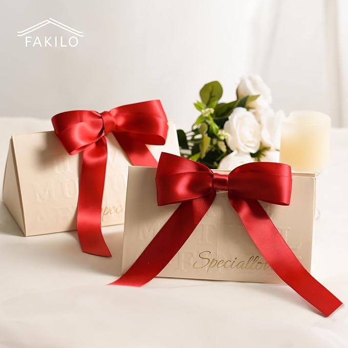 Red Bows for Gift Wrapping - Image 3