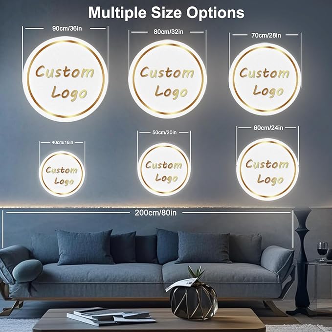 Custom Neon Business Sign, Personalized Backlit LED Signs, Acrylic custom light - Image 6