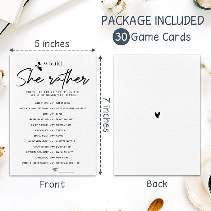 30 Minimalism Game Cards - Image 2