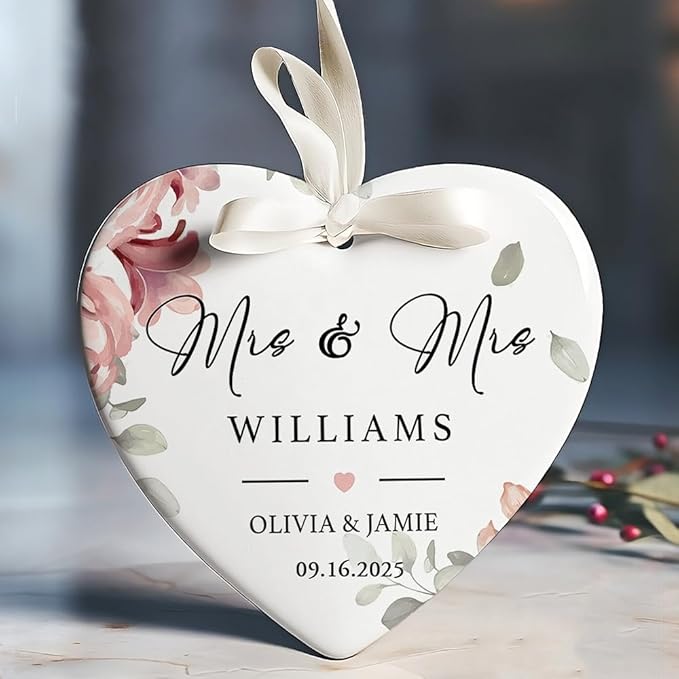 GABITA Personalized First Christmas Married Keepsake, First Christmas Married - Image 5