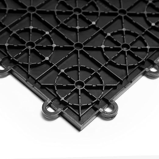 IncStores 3/8 Inch Thick Practice Dance Floor Tiles | Printed Plastic Dance - Image 5