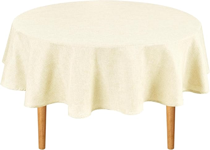 Hiasan Linen Tablecloth 90 Inch Round by Hiasan
