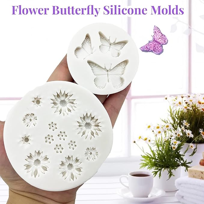 Flower Silicone Fondant Molds - Image 4