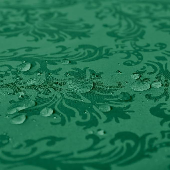 SASTYBALE Jacquard Square Napkin, Damask Wrinkle Resistant Soft Polyester - Image 4