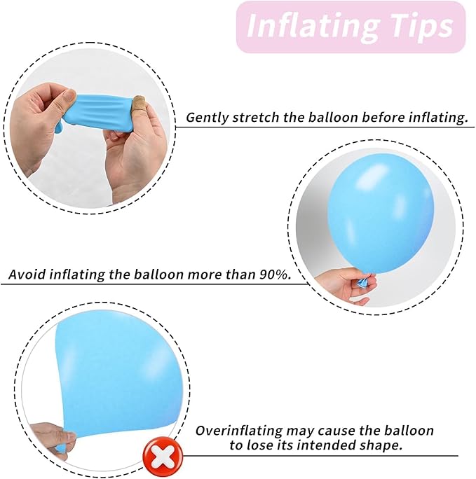 Paready Pink and Blue Balloon Set - Image 8