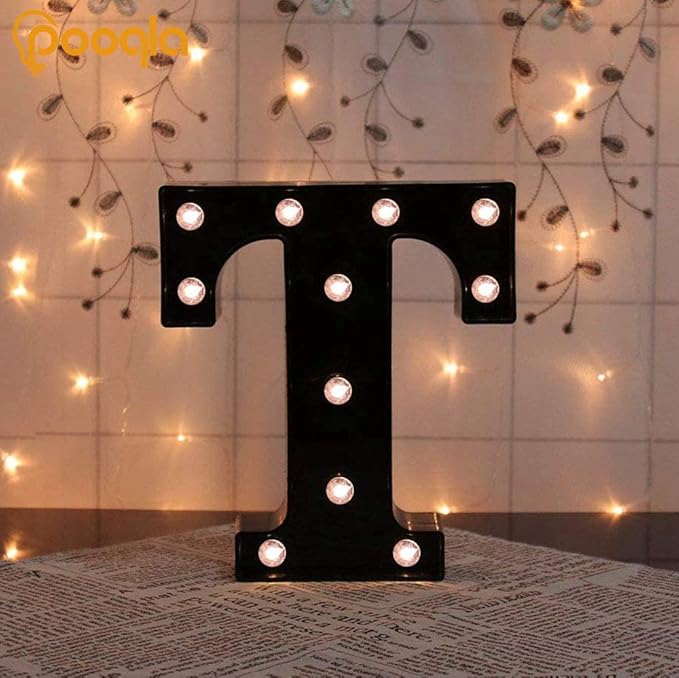 Decorative LED Illuminated Letter Marquee Sign - Image 5