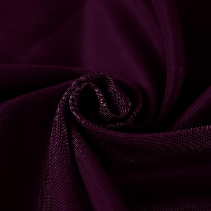 Fokitut 2 Pack Waterproof Round Tablecloth, 108 Inch, Stain Resistant and - Image 4