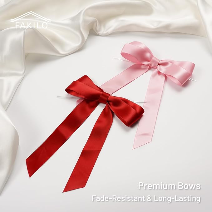 Red Bows for Gift Wrapping - Image 9