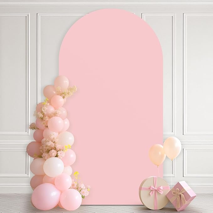 Ledido Wedding Arch Backdrop Cover 7.2FT Arch Covers Fitted Stretchy Spandex by Ledido
