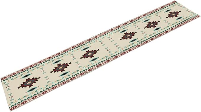 Aztec Table Runner Southwestern Native Vintage Geometric Pattern Table Runner - Image 2
