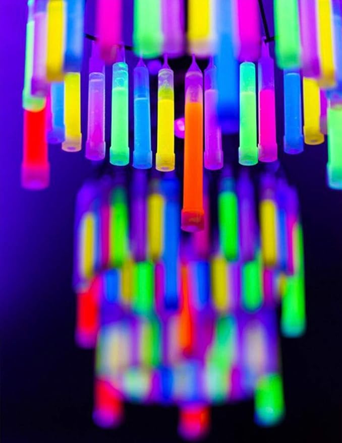 Glow Fever Glow Sticks Bulk 100ct Premium Glow In The Dark Light Up - Image 2