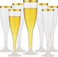Oojami 90 Plastic 6.5 oz Disposable Champagne Flutes Ideal by Oojami