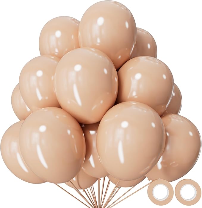 110pcs Nude Balloon 12 inch by KUULBELA