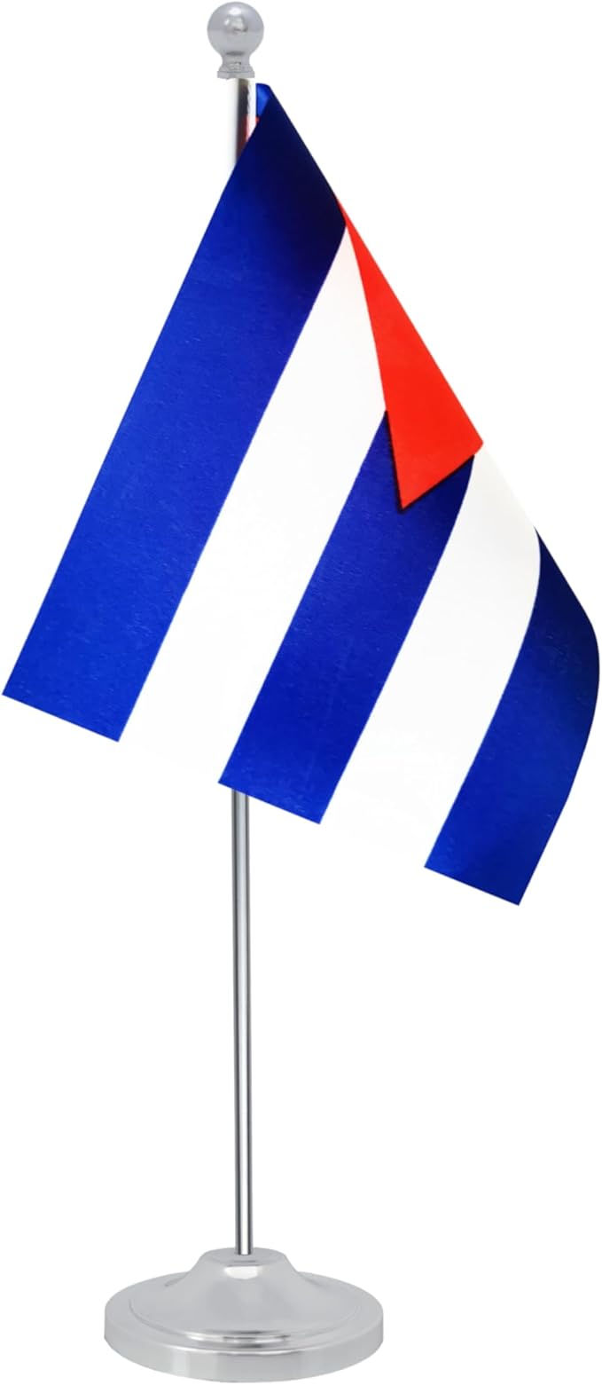 Cuba Desk Flag, Cuban Table Office Flag by Unknown
