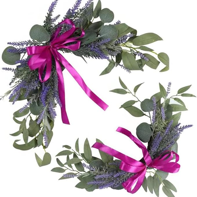 H&W 2pcs Artificial Wedding Arch Flowers - Image 2