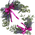 H&W 2pcs Artificial Wedding Arch Flowers by HW
