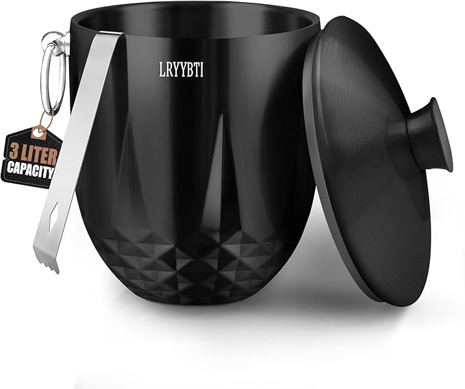 3L Ice Buckets for Parties and Cocktail Bar by LRYYBTI