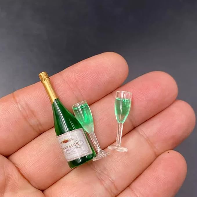 Miniature Champagne Bottle - Image 3
