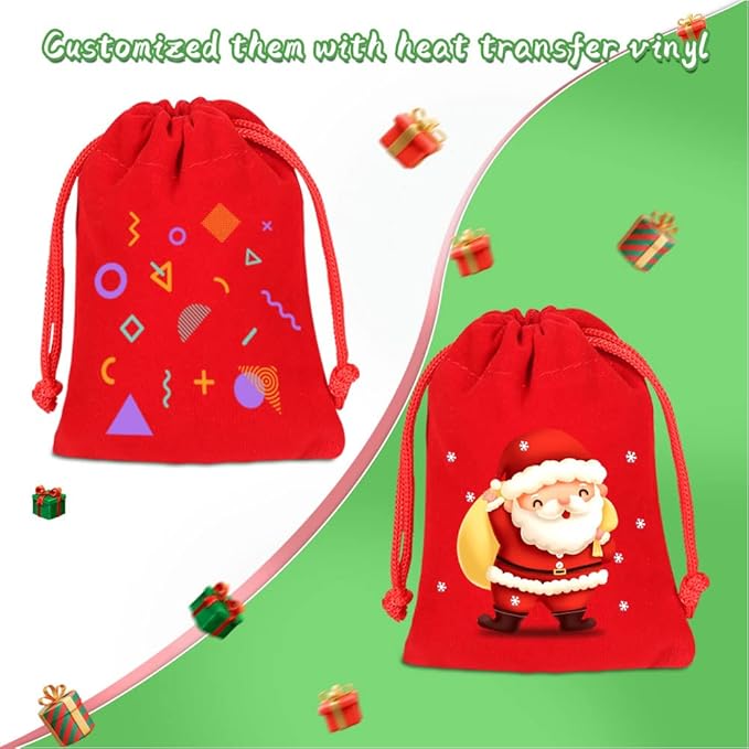 Shintop 10 Pack Velvet Drawstring Bags - Image 3
