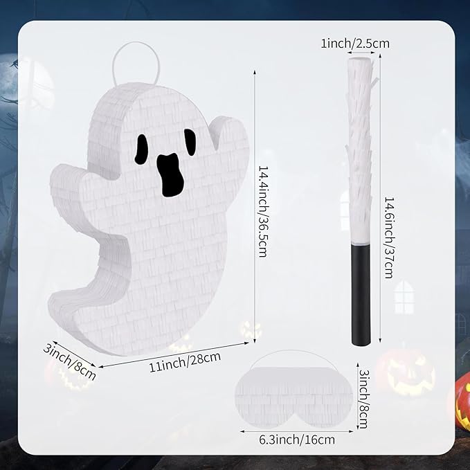 Ghost Pinata Halloween Pinata - Image 2