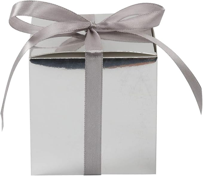 COTOPHER 100pcs Small Gift Boxes, Favor Boxes 2x2x2 inches Paper Gift Boxes - Image 5