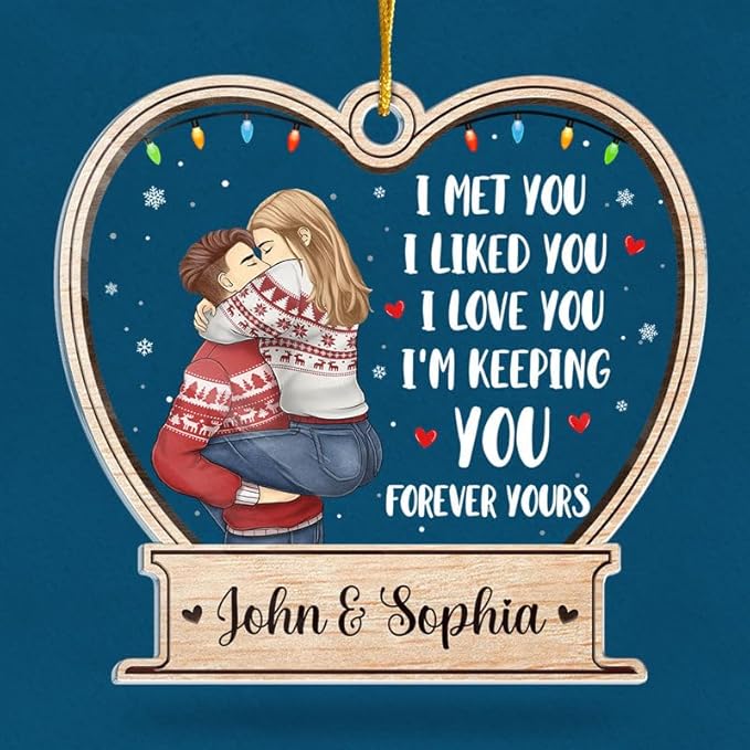 Pawfect House Forever Yours, Personalized Christmas Tree Decorations Gifts - Image 3