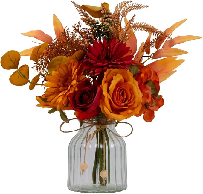LSEING Fall Flowers Artificial by LESING